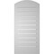 Ekena Millwork Arch Top Surface Mount PVC Gable Vent w/ 2"W x 2"P Brickmould Sill Frame, 16"W x 32"H GVPAR16X3203SN - alternate 5